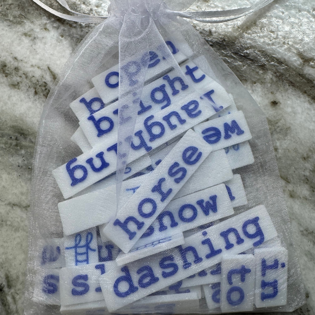 Winter 1 - Sleigh Ride Word Block Set image 0